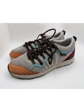Gourmet The Netto "Chili Pepper" Sneakers Men's Size 8.5 Grey Lace Up Low Top